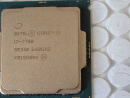 Intel core I7-7700