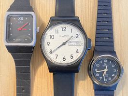 3  M-Watch Damen Armbanduhr, Mondaine Watch LTD. Zürich