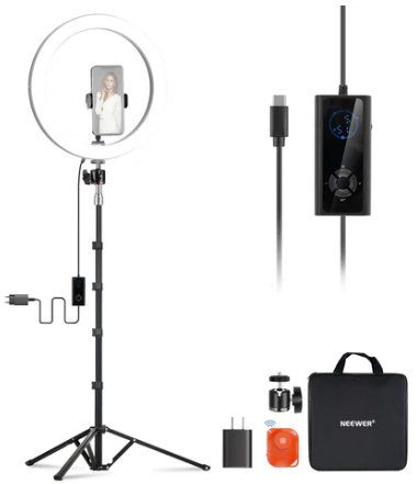 Lampes: NEEWER RH12B 12" 24W LED Ringlicht – Neuf (Voir description) à Männedorf par Restwert_Maennedorf 9