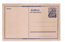Deutsches Reich 1 Postkarte