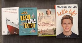     4 Bücher zu verkaufen 