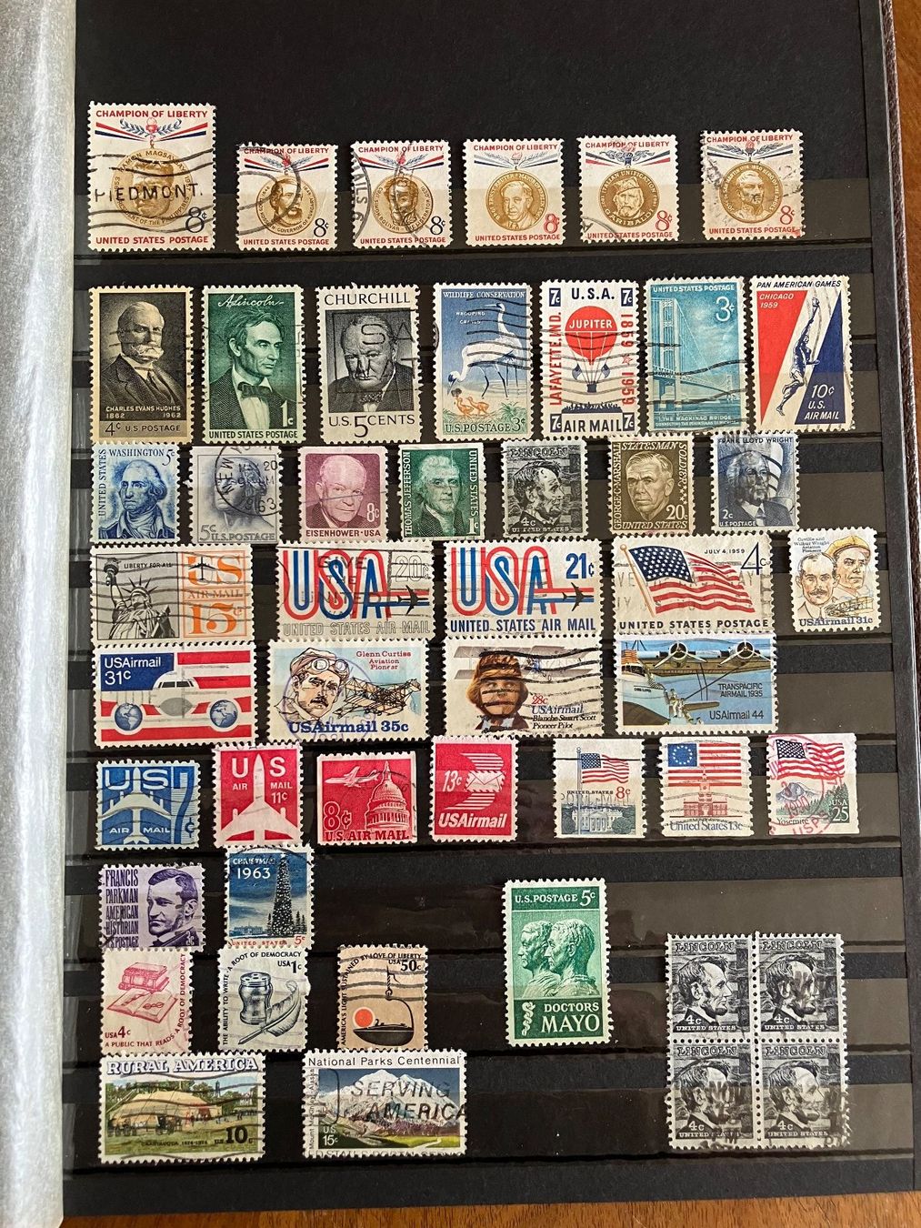 Alle Briefmarken: 6 Markenalben – Gebraucht aus Bern von Schrineraendu 3