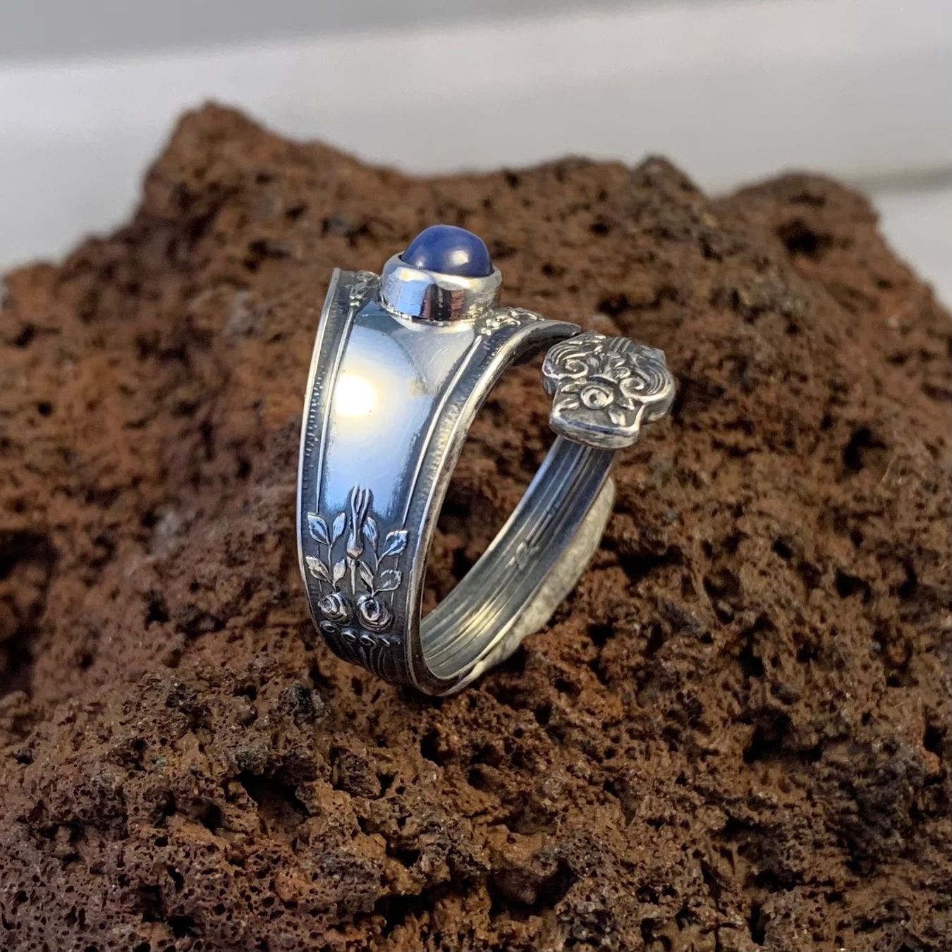 Anelli: Silberring Rosen im Mondschimmer Gr.56 – Nuovo (secondo la descrizione) da Thun venduto da Svonskj 2
