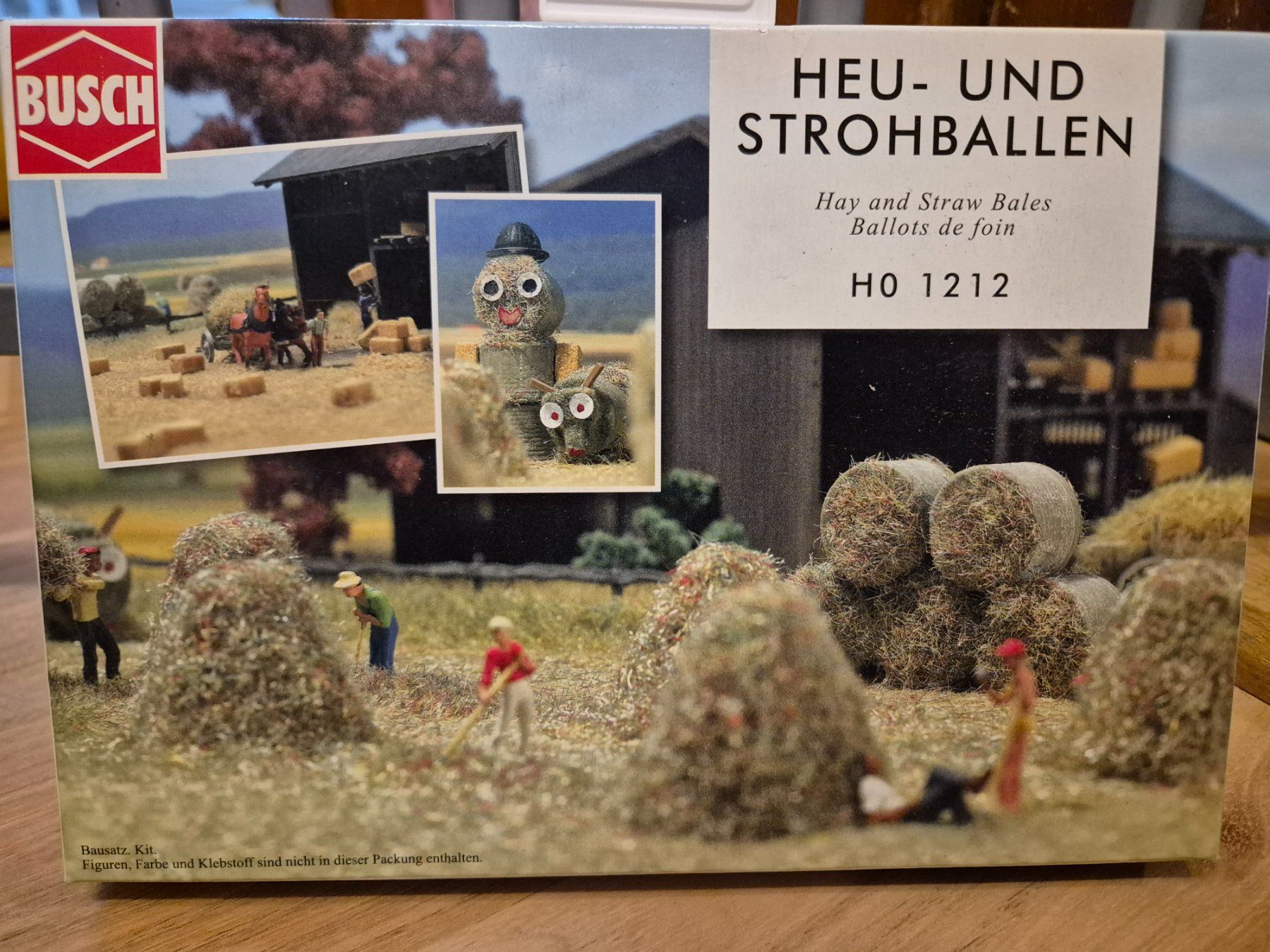 Busch Modellini di ferrovie: Heu- und Strohballen – Nuovo e nell'imballaggio originale da Nendeln venduto da dresinle
