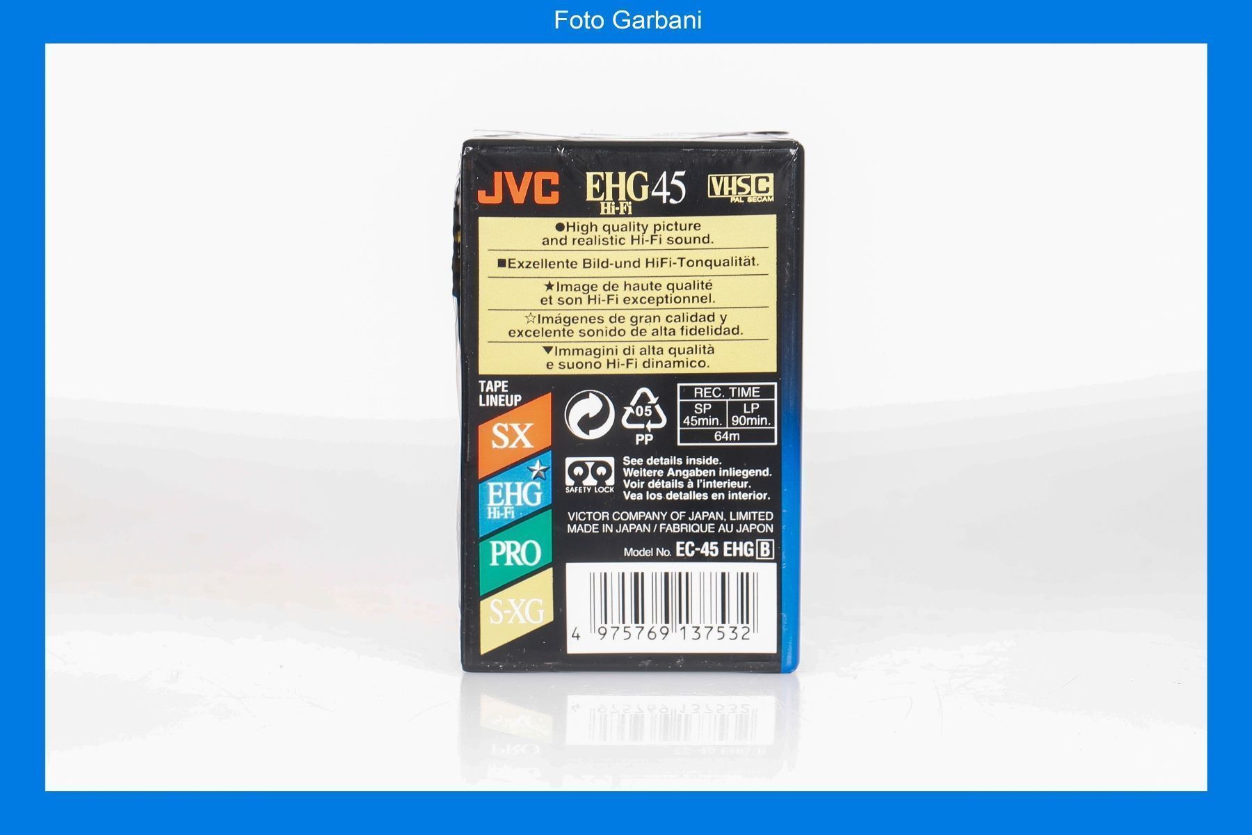 Cassettes vierges: JVC 45 Compact VHS – Neuf avec emballage d'origine à Muralto par FotoGarbani 1