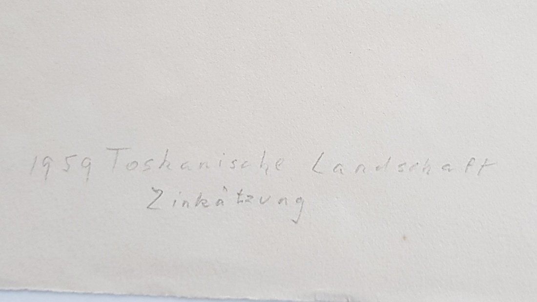 Grafica & Litografie: Ernst Egli -   Schweizer Kunst  -  Swiss Art – Usato da Horw venduto da Kunstreich7 7
