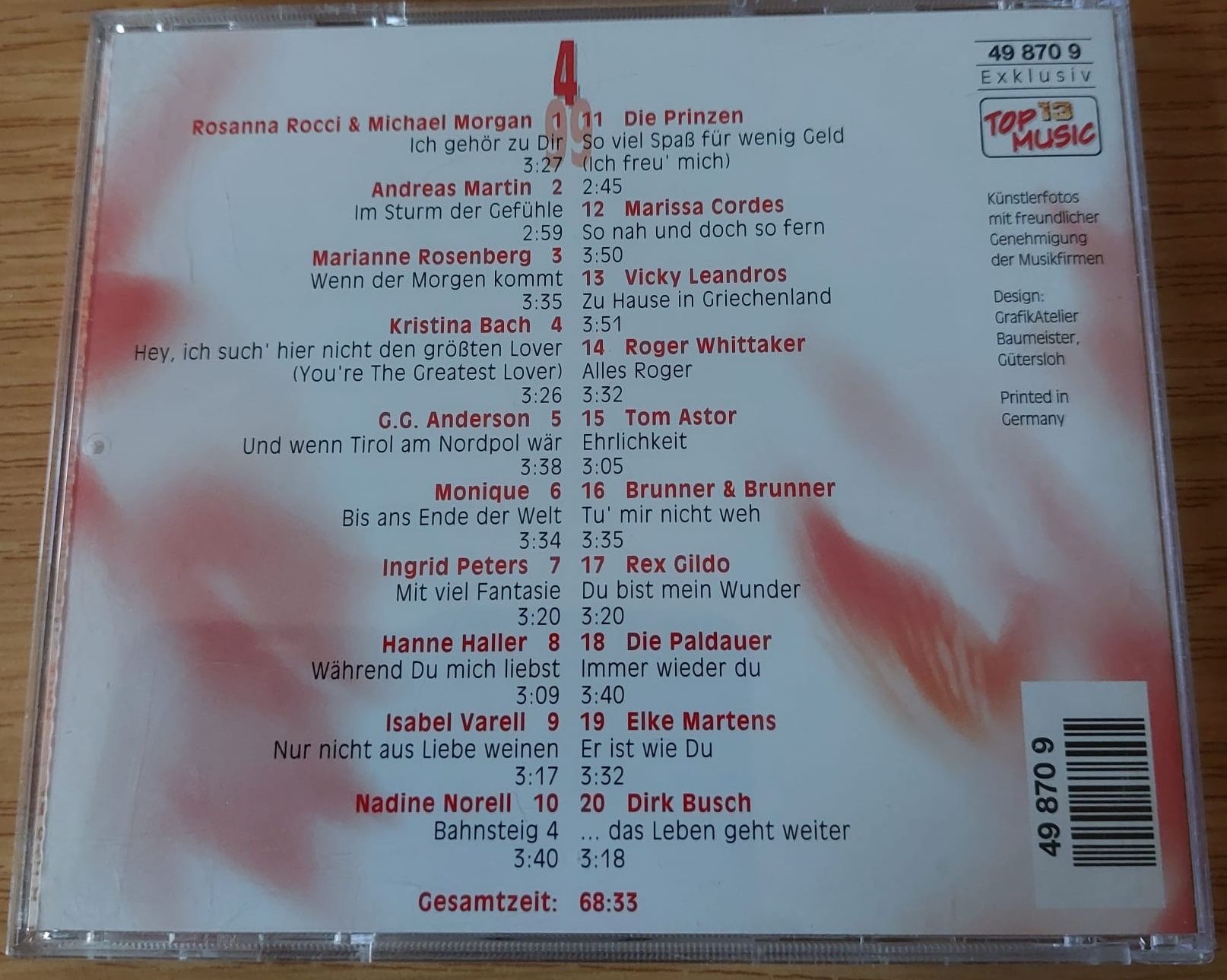 CD: CD - 20 neue deutsche Superhits - 4/99 - Top 20 – Usato da Urtenen-Schönbühl venduto da Kahru 2