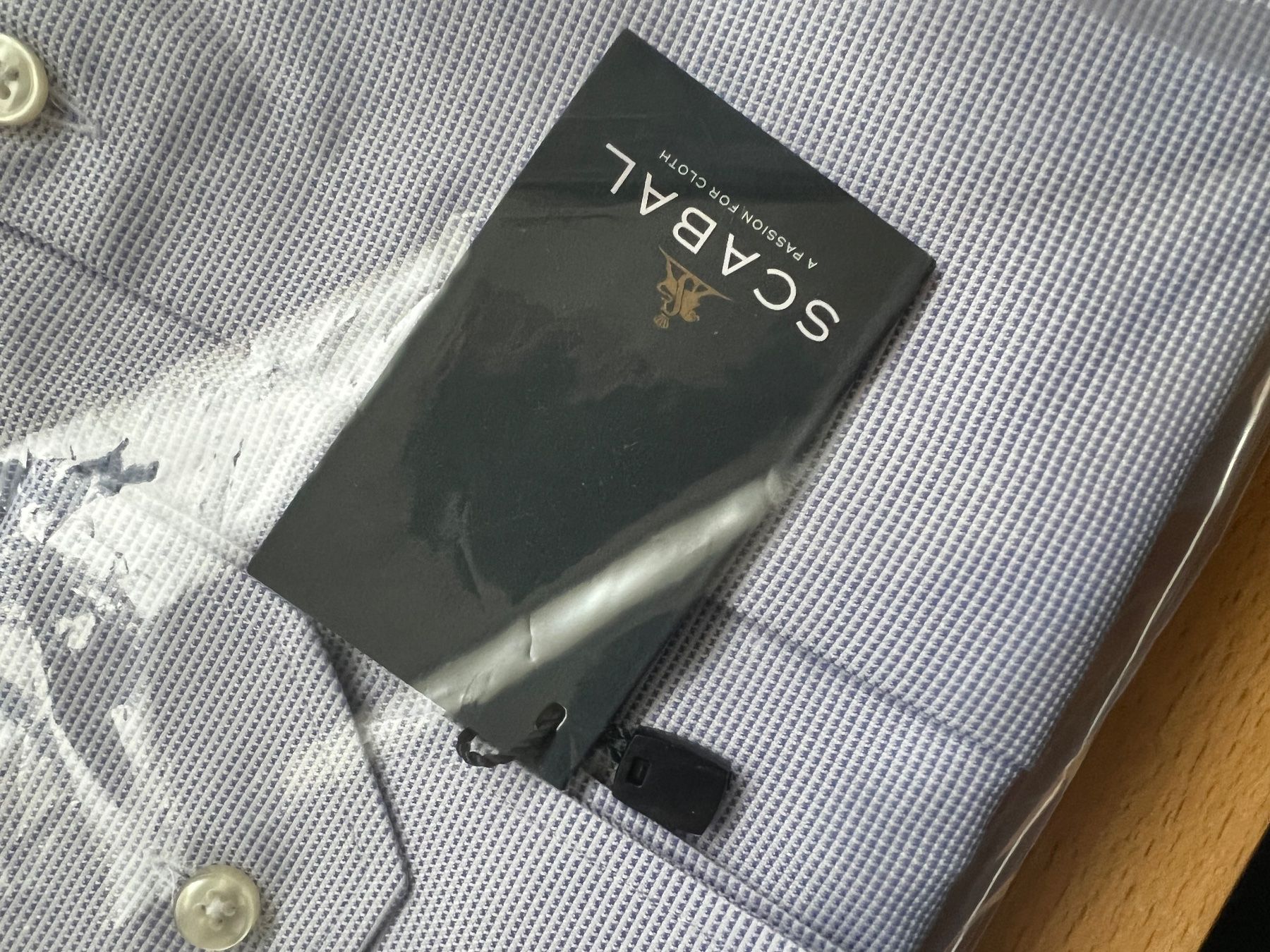 Camicie: SCABAL Herrenhemd 19/47 – Nuovo e nell'imballaggio originale da Basel venduto da bas_rgr5 1