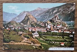 Sion vue générale 1912, n. Bad-Weissenburg z. J. Berner