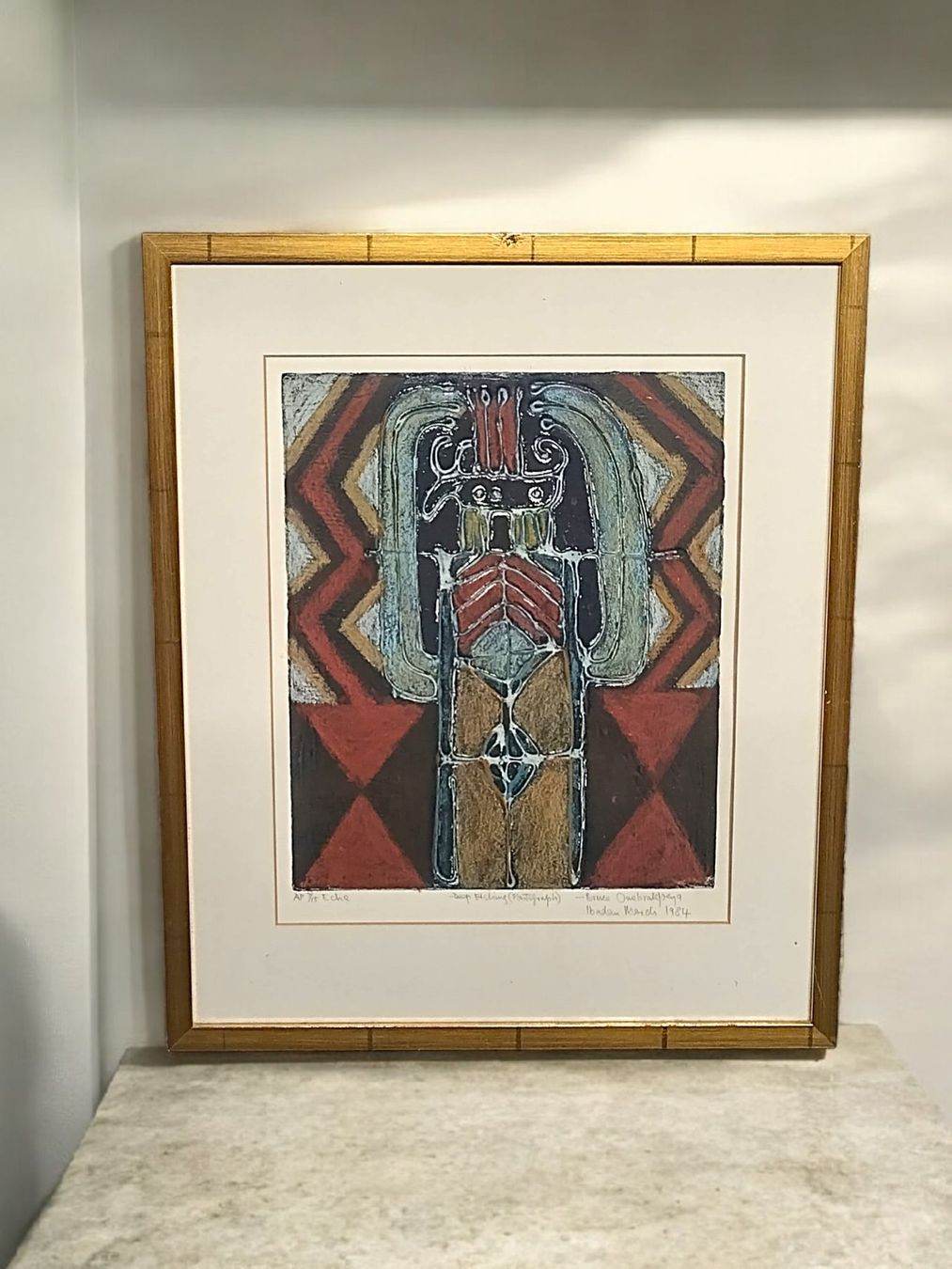 Grafiken & Lithographien: Bruce Obomeyoma Onobrakpeya – Neu (gemäss Beschreibung) aus Zürich von Zuerichparis08
