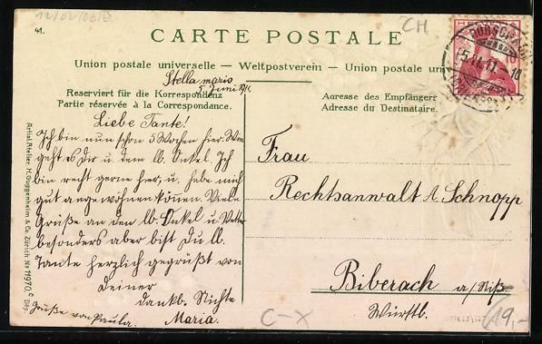 Cartes postales: Rorschach, Totalansicht des Ortes, Stief – D'occasion à Berlin par bartko-reher 1