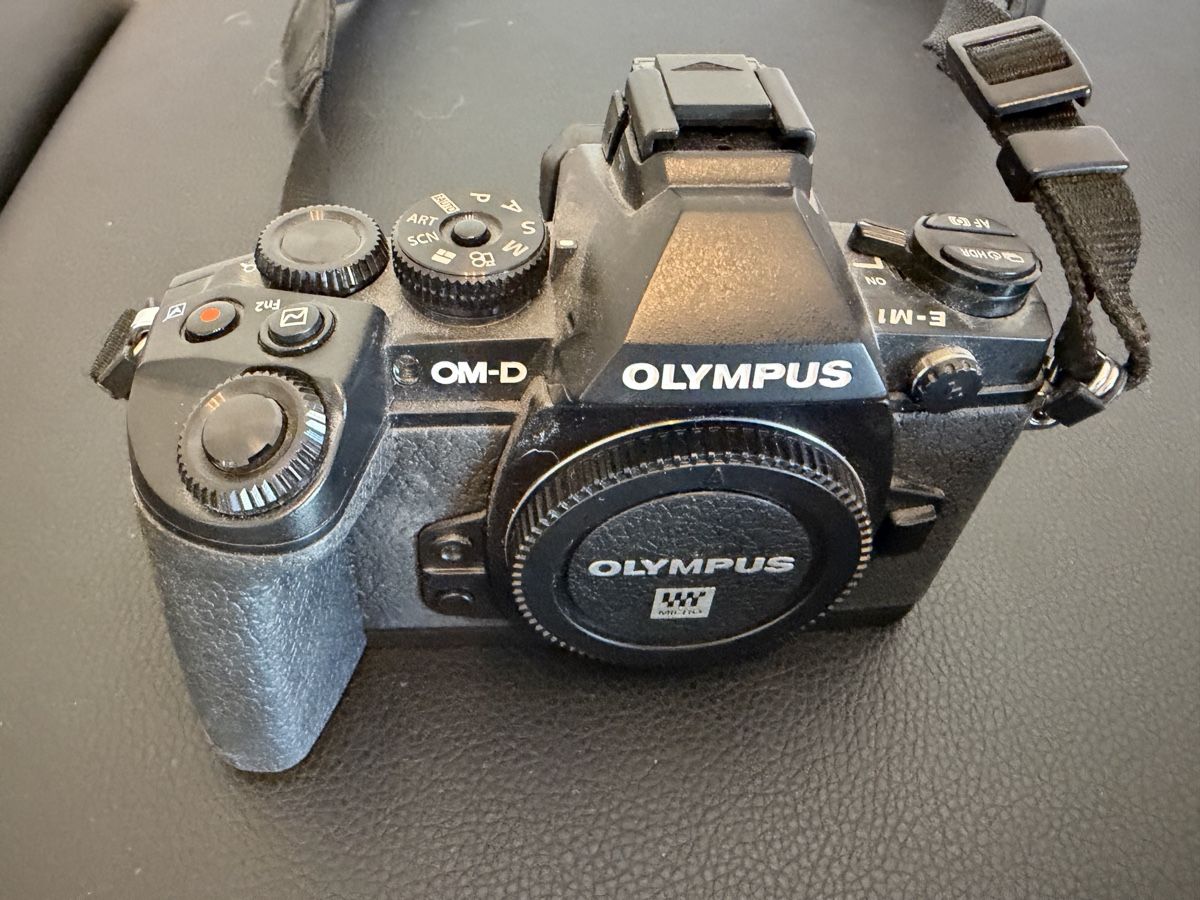 Olympus Kamera: Digitalkamera Olympus OM-D E-M1 schwarz gebraucht – Gebraucht aus Oberwil BL von bedpusher