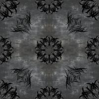 Jersey "Shadow Of The Past" Stoff im Mandala Style  je m