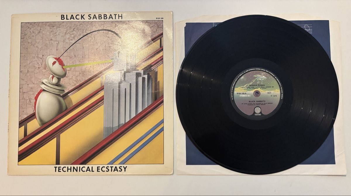 Dischi in vinile: Black Sabbath - Technical Ecstasy Heavy Metal LP 1976 – Usato da Egg b. Zürich venduto da superman1975