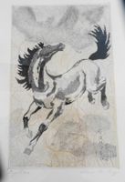 Orig.Kunstwerk Pferd Motiv Shao-Pi Tang /Schau Pi Tung 1850