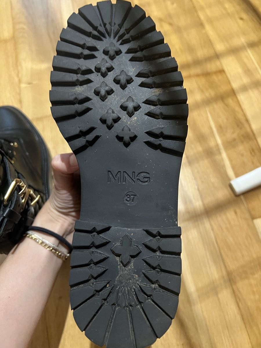 Mango Scarpe da donna: Bottines en cuir Mango 37 – Nuovo (secondo la descrizione) da Genève venduto da Ainoherr 3