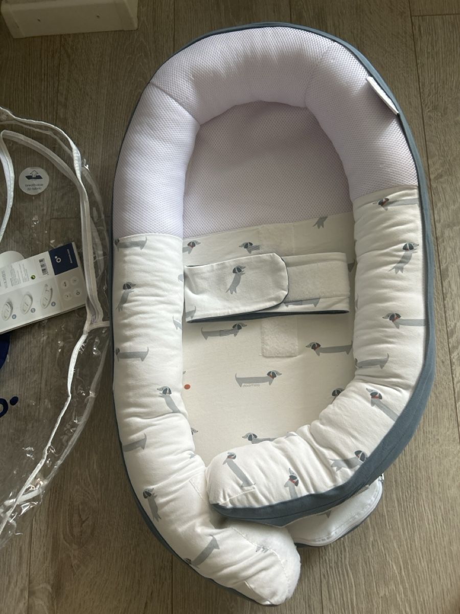 Berceaux: DooMoo Cocoon Babynest dog pattern good condition – D'occasion à Zürich par ThePicker 2