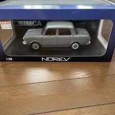 Simca Modellautos: SIMCA 1000 LS GRAU 1:18 NOREV – Neu und originalverpackt aus Suhr von Moebelsiralfred 3