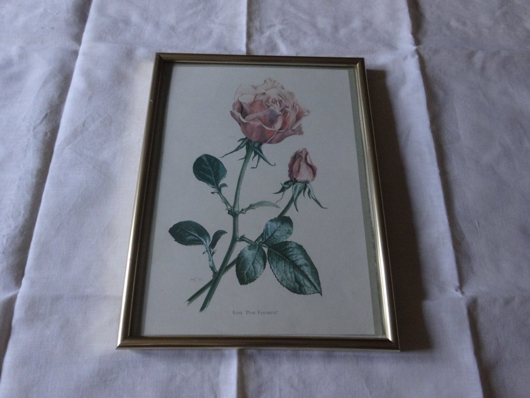 Toutes les décorations: Reproduction aquarelle de 1961 – D'occasion à Biel/Bienne par milamila02 1