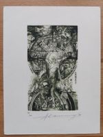 Exlibris Sergej Ivanov - Original Radierung signiert