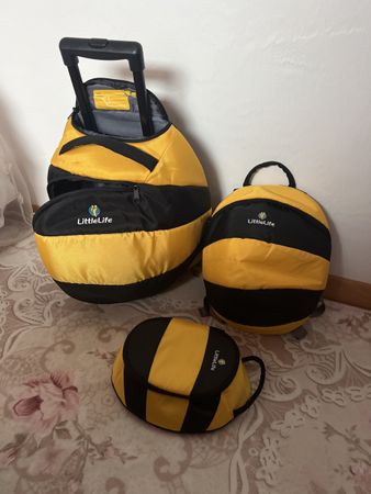 LittleLife Wheelie, Rucksack und Lunch Box