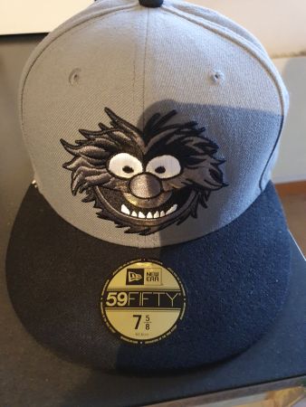 New Era Fitted Cap - The Animal (Muppets) grey/black