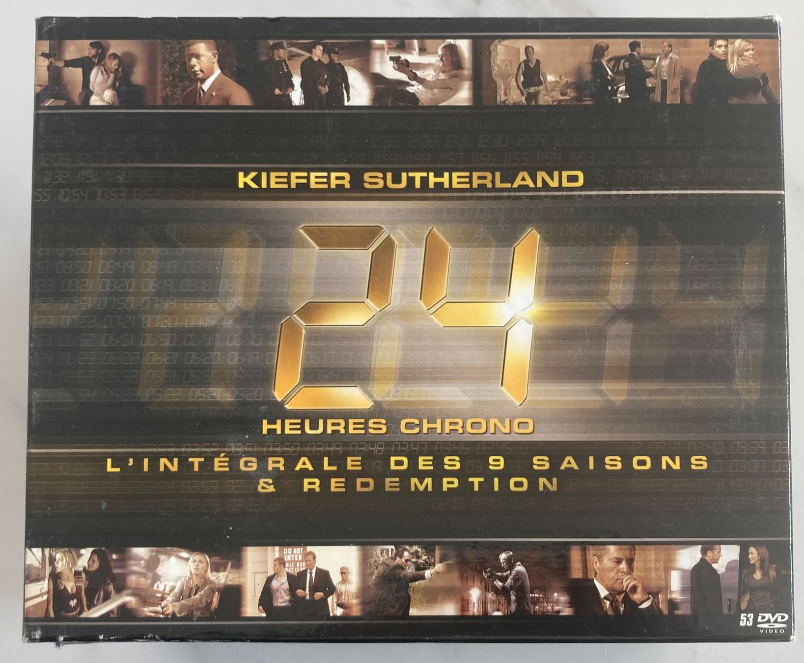 Tutti i DVDs: KIEFER SUTHERLAND - 24 HEURES CHRONO – Usato da Poliez-Pittet venduto da Newtown-Records 1