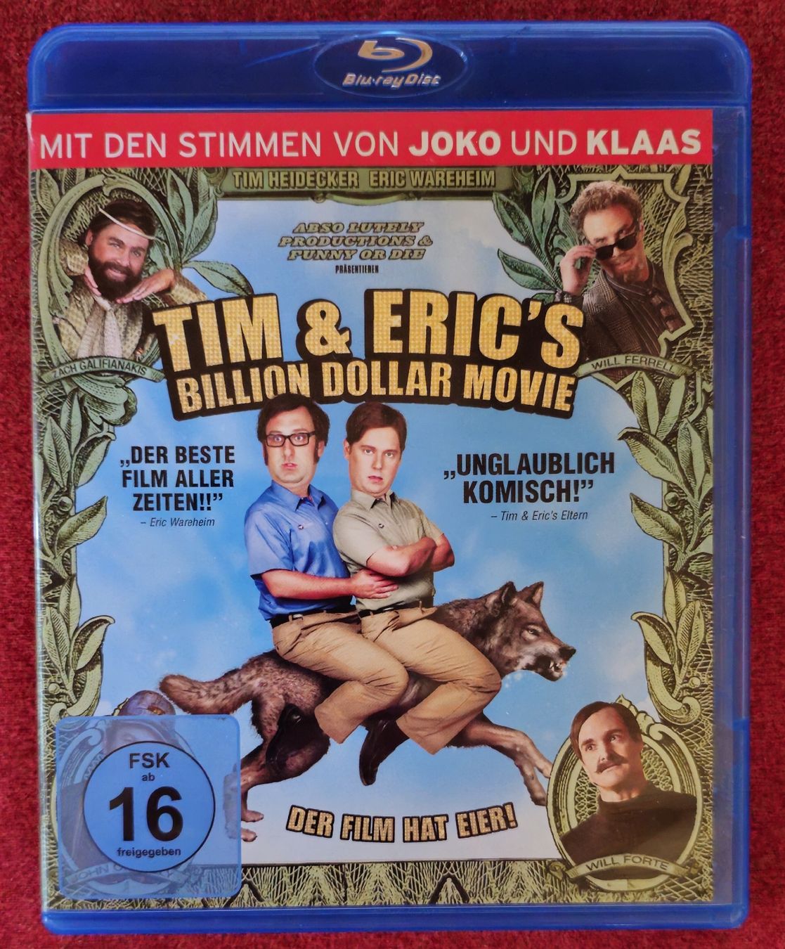 Alle DVDs: Tim & Eric's Billion Dollar Movie  – Gebraucht aus Auslikon von pacomugi