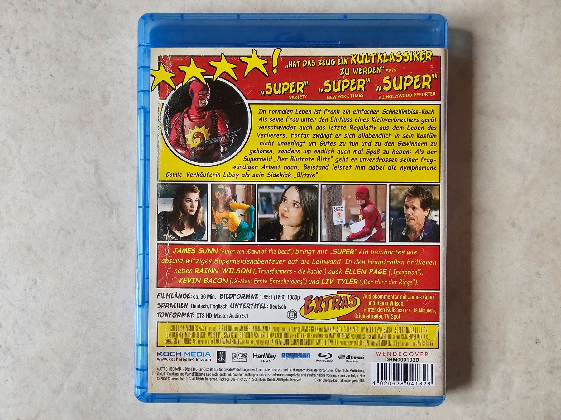 Tutti i DVDs: SUPER  -  Shut Up Crime  /  Bluray – Usato da Schneisingen venduto da backstore24 1
