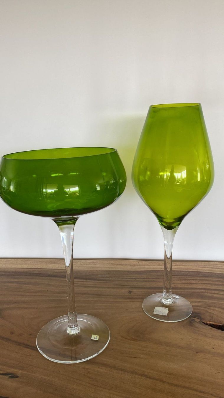 Tutte le decorazioni: Dekorations Glas, 2 Gläser 50 & 60cm – Usato da Dagmersellen venduto da Arcticsnow2017 3