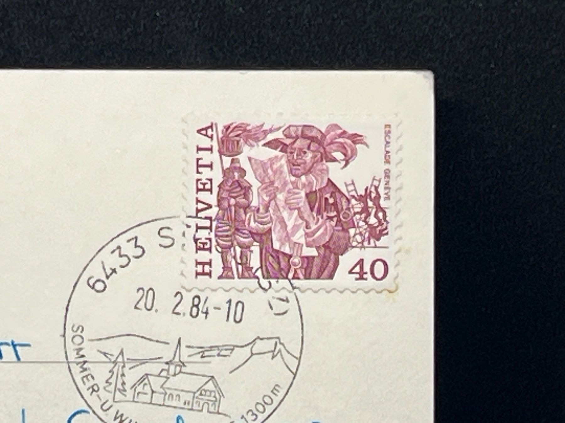 Cartoline postali: Ansichtskarte: Hotel-Restaurant Alpstubli, Stoos – Usato da Widnau venduto da Brusi9 1