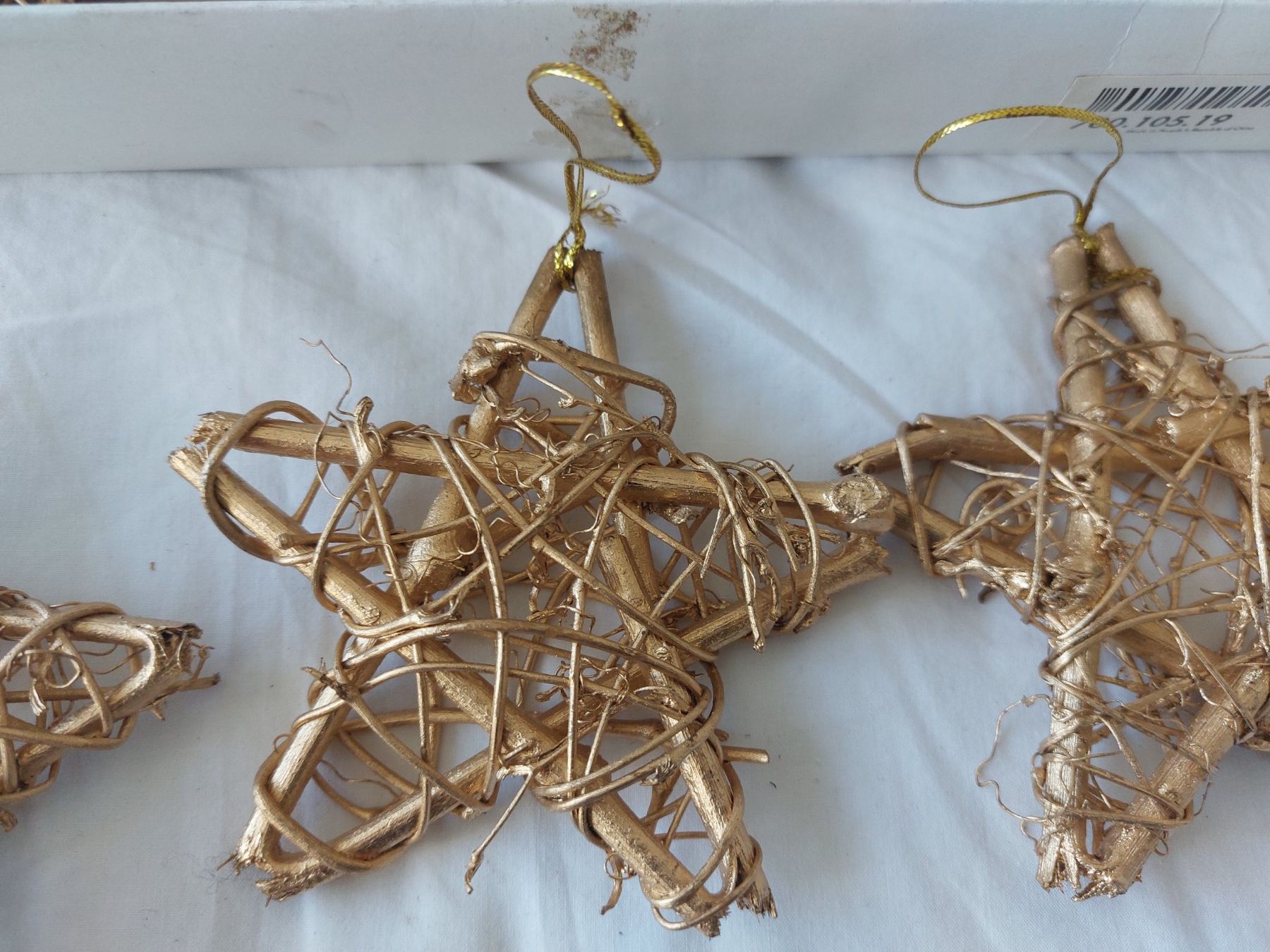 Ikea Tutte le decorazioni: Lot de 6 décorations de Noël étoiles dorées – Usato da Ostermundigen venduto da jul_7t8v 5