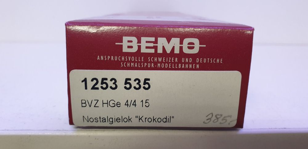Bemo Modelleisenbahnen: Bemo BVZ HGe4/4  Krokodil 1253 535 – Gebraucht aus Neuenhof von ludovicco 1