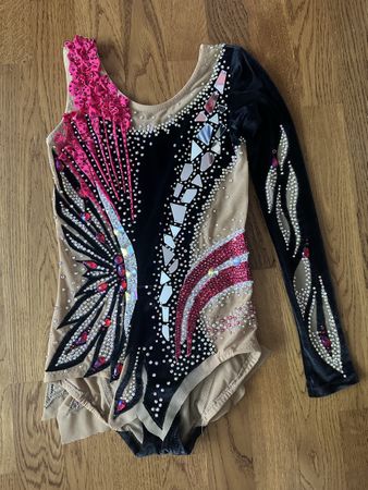 Rhythmische Gymnastik Kled, Body, Leopard