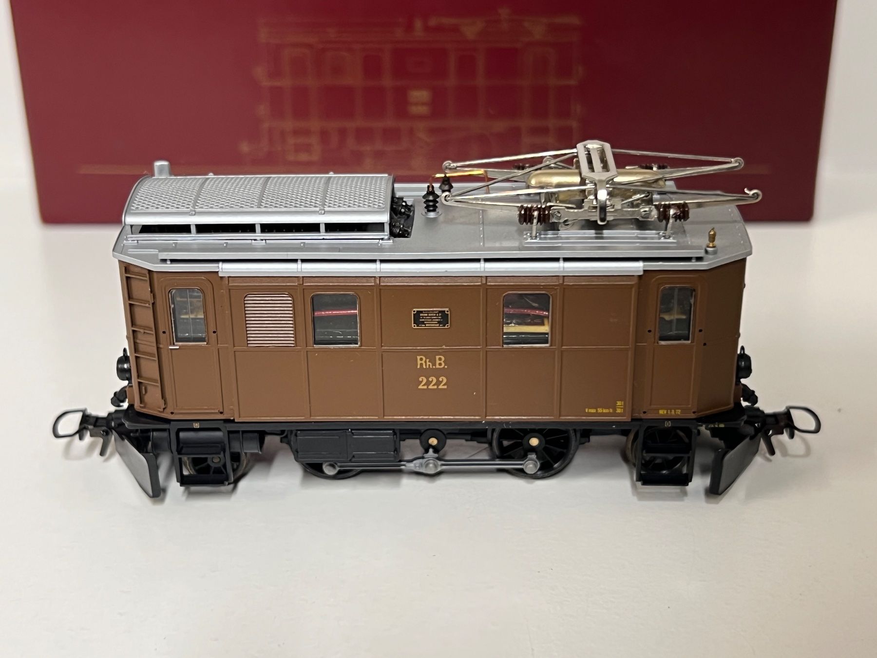 Bemo Modelleisenbahnen: Bemo Ge 2/4  der RhB 1256 122 – Neu (gemäss Beschreibung) aus Neuenhof von ludovicco 5