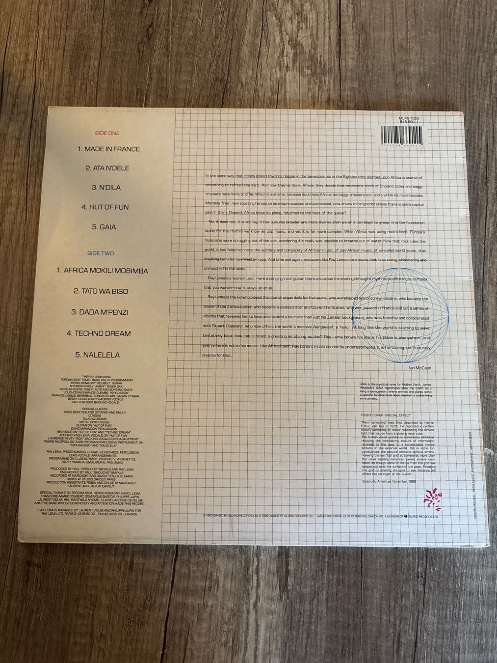 Dischi in vinile: A751 Ray Lema Gaia – Usato da Frutigen venduto da Philippe_jsp 1
