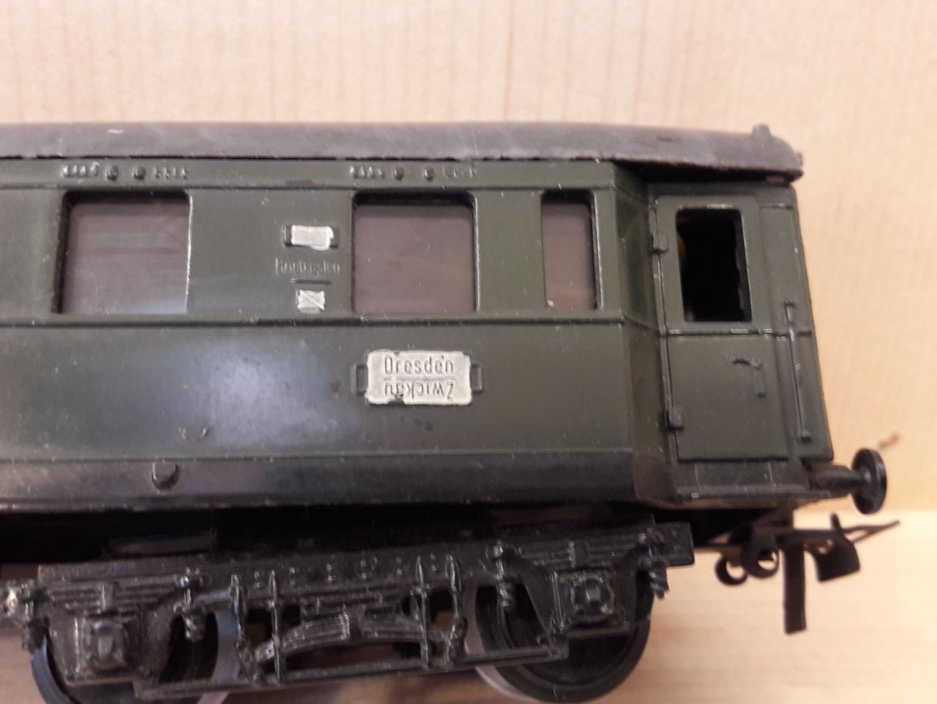 Modellini di ferrovie: Schicht HO DC : DR fourgon postal 4 essieux – Usato da Buttes venduto da Cafe2005 7