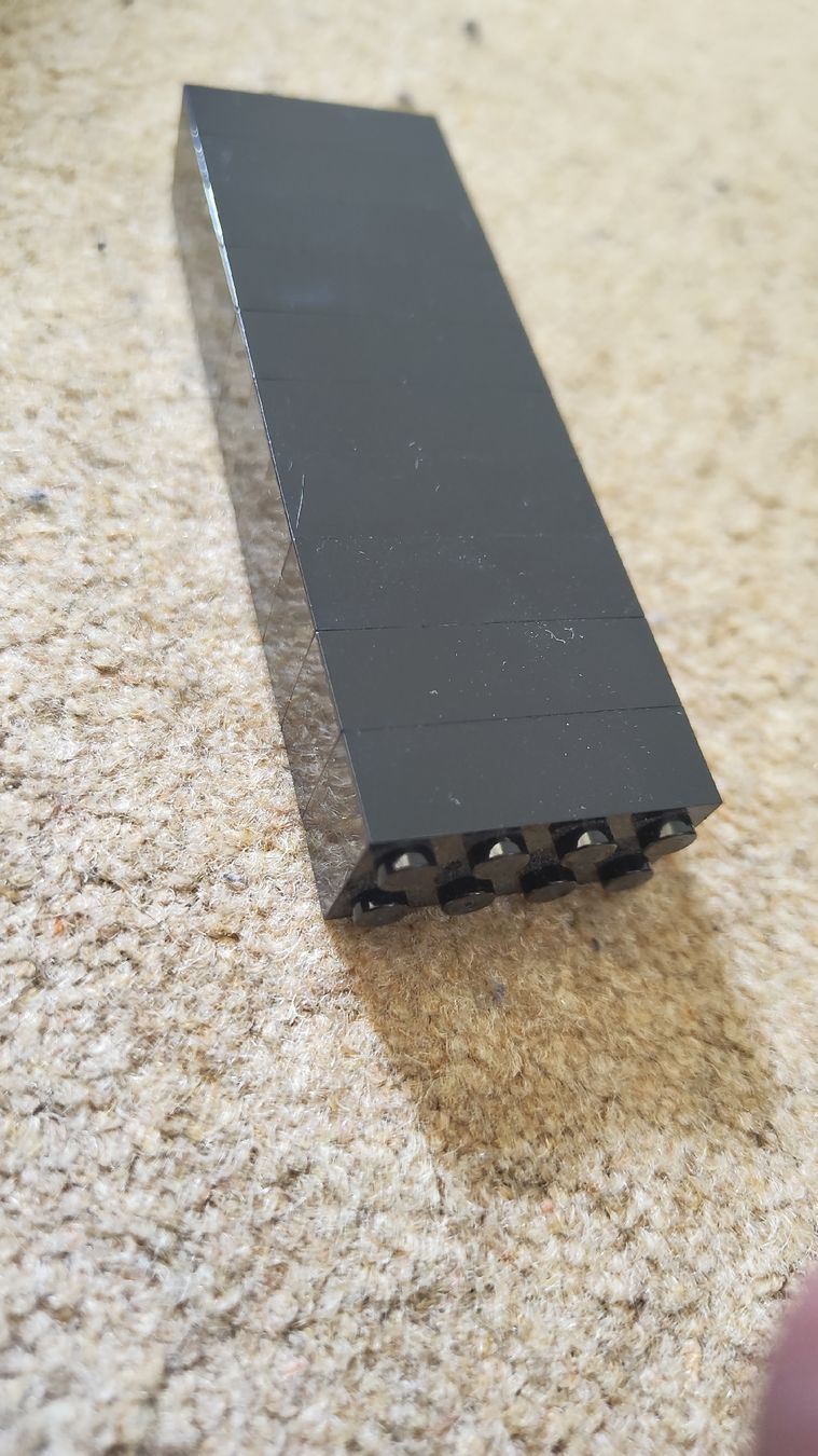 Lego Baukästen: 2x6 Black Building Bricks 50 Pieces Blox - Lego compatible – Neu (gemäss Beschreibung) aus Glattbrugg von har_jgc7 5