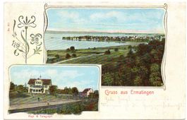 Gruss aus ERMATINGEN Post & Telegraph - gel. 1903 n. Kradolf