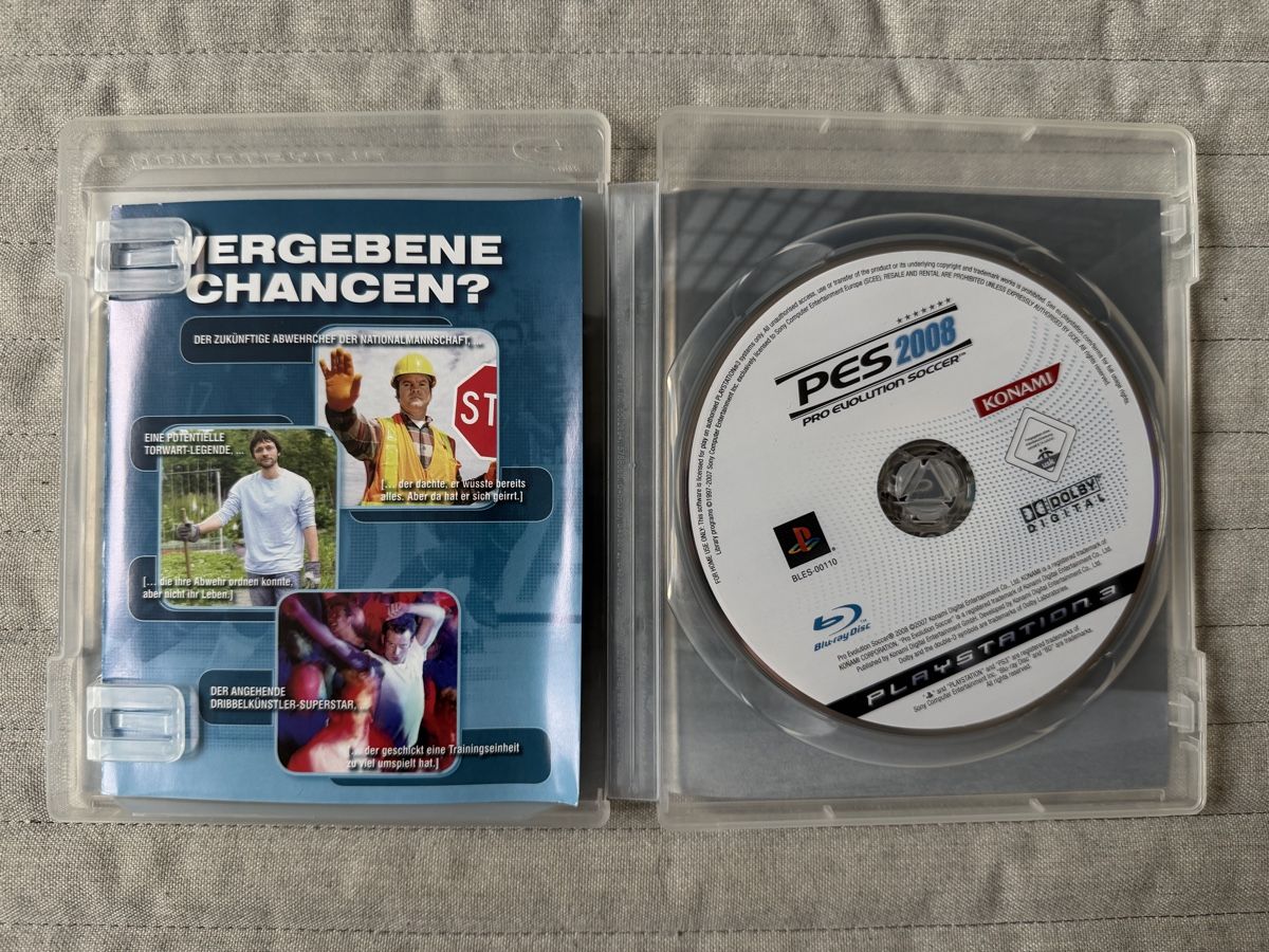 Sony Giochi: Pro Evolution Soccer 2008 (PES 2008) für PS3 – Usato da Thunstetten venduto da Virus_33 1