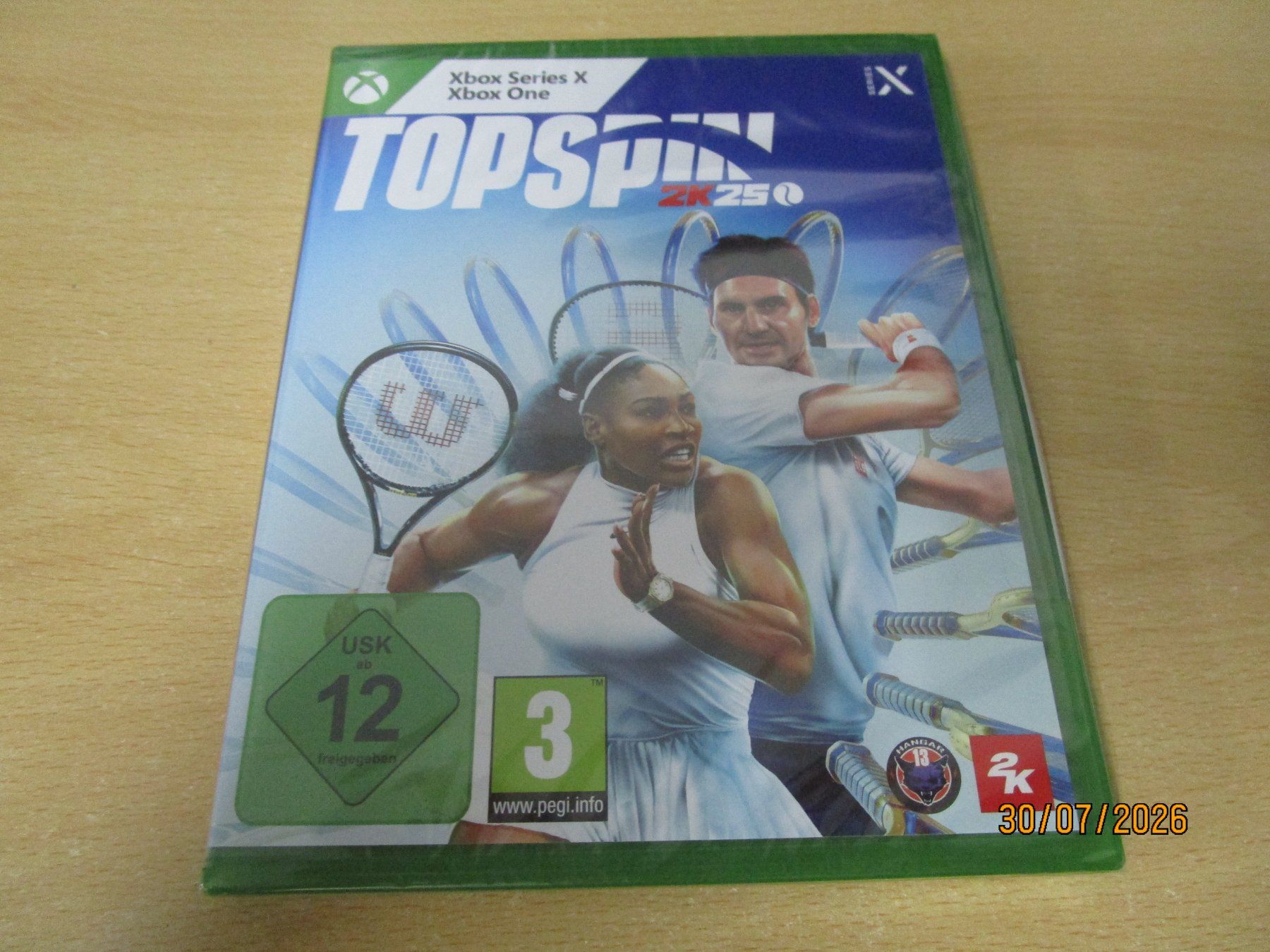 Microsoft Spiele: Top Spin 2K25 Xbox Series X + Xbox One - Neuware – Neu und originalverpackt aus Goldau von agestuffer