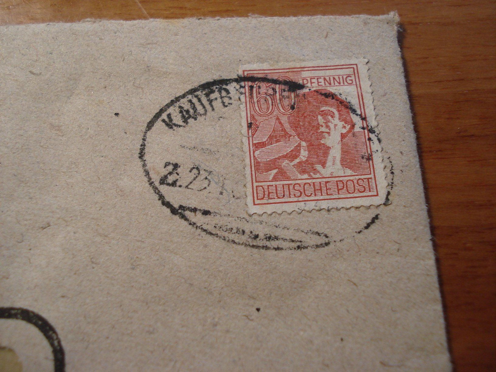 Tutti i francobolli: Brief um 1947, Deutsche Post, gelaufen – Usato da Niederwil AG venduto da morostahu 1