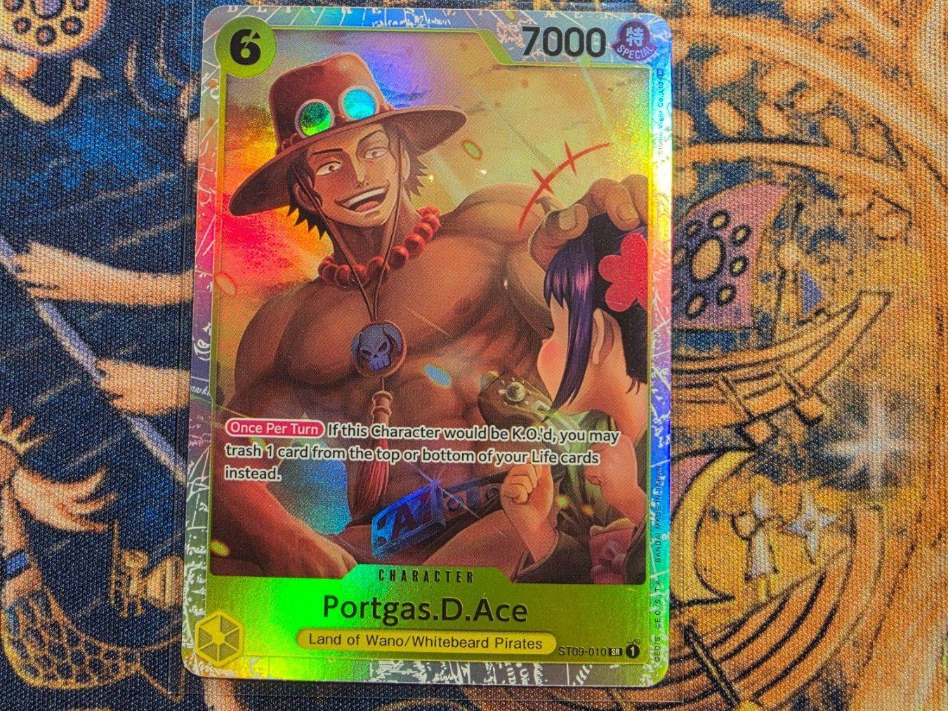 Bandai Sammelbilder & Trading cards: One Piece Ace ST09-010 – Gebraucht aus Genestrerio von AM_98