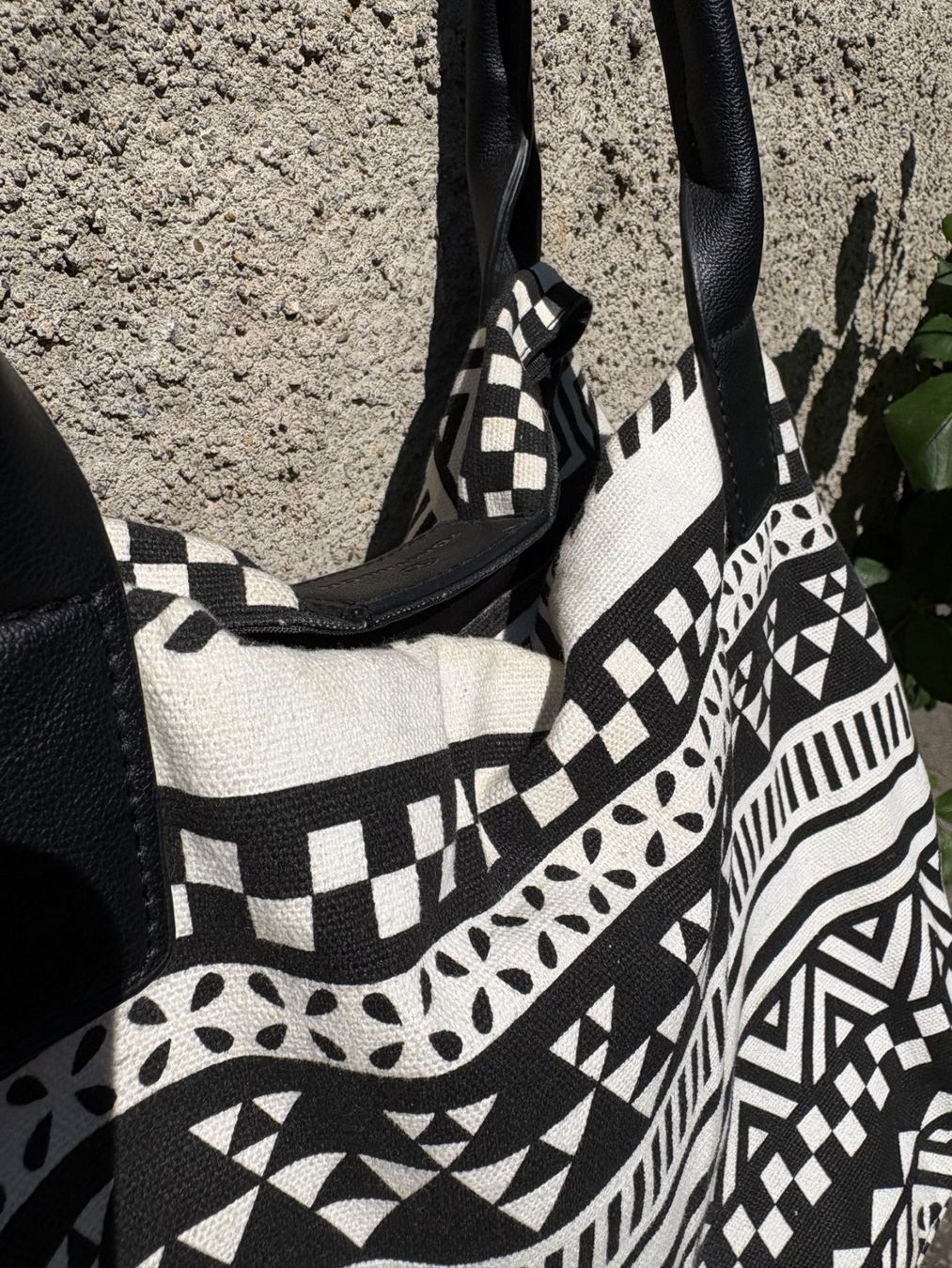 Tom Tailor Borse da donna: TOM TAILOR Designer Handtasche im Boho Muster schwarz-weiss – Usato da Wittnau venduto da cel_j8w9 4