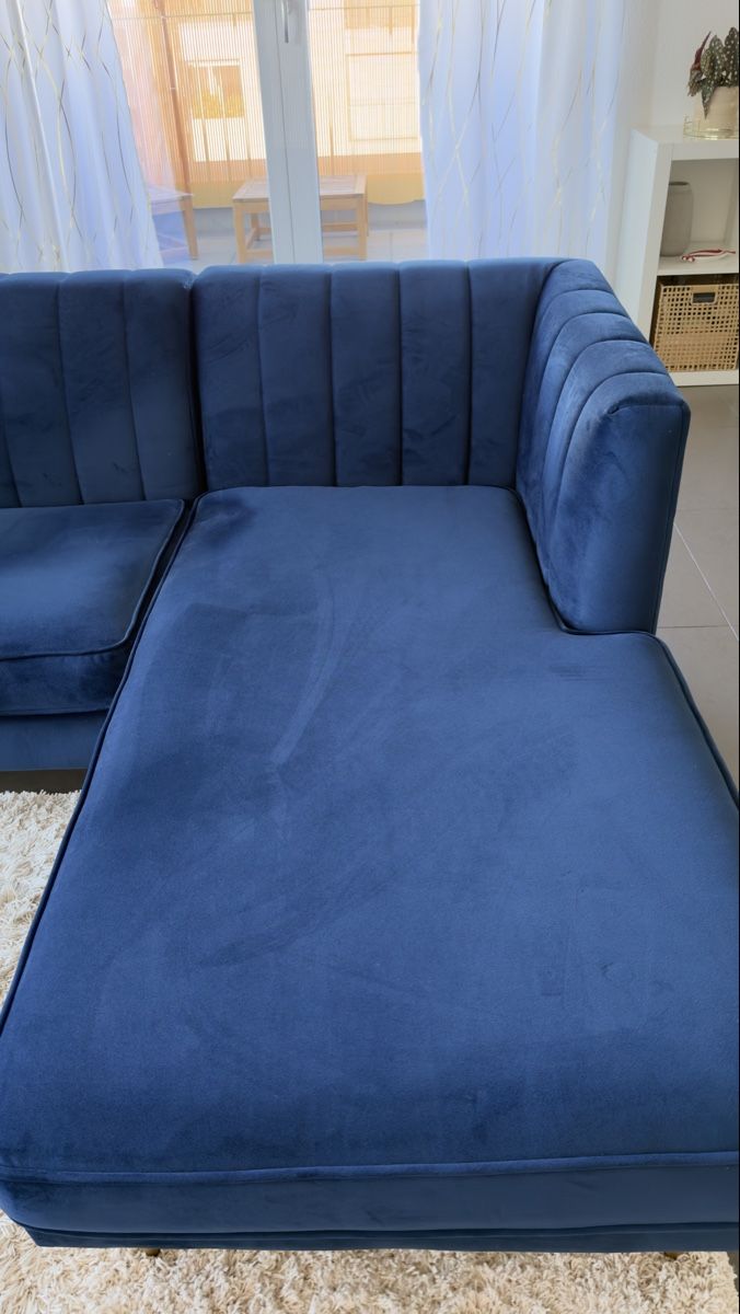 Divani: Sofa Blau Samt/Velours – Usato da Zürich venduto da elv_v7lw 3