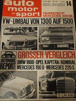 AMS 14/66 Mercedes 300 SE 220 S 190 D Citroen DS 21 Käfer xx