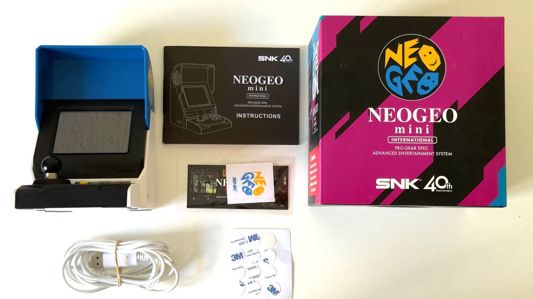 Konsolen: SNK NeoGeo Mini International - Édition 40th – Gebraucht aus Neuchâtel von Nioki 1