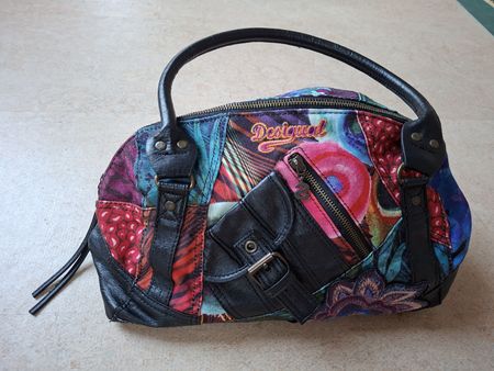 Desigual Tasche multicolour Patchwork guter Zustand