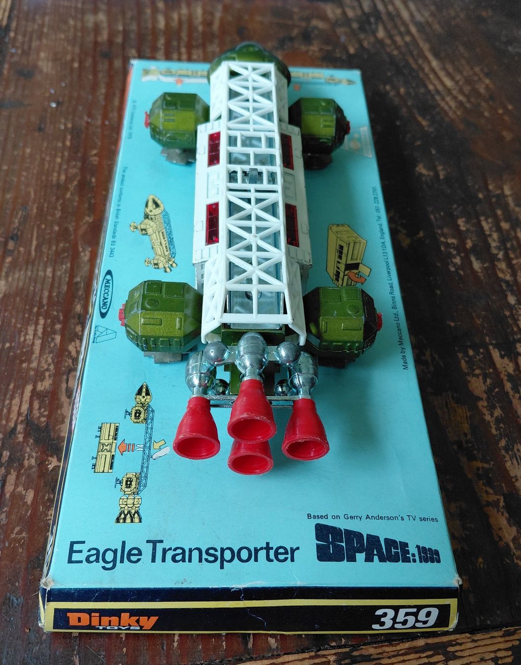 Dinky Toys Kit di modellismo & Modellini statici: Dinky Toys Eagle Transporter 359 Space 1999 – Usato da S. Vittore venduto da Gmg70 3