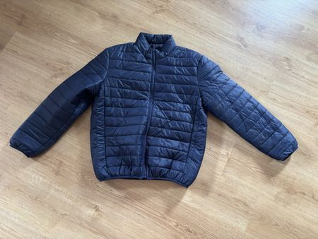Steppjacke dunkelblau Groesse XL